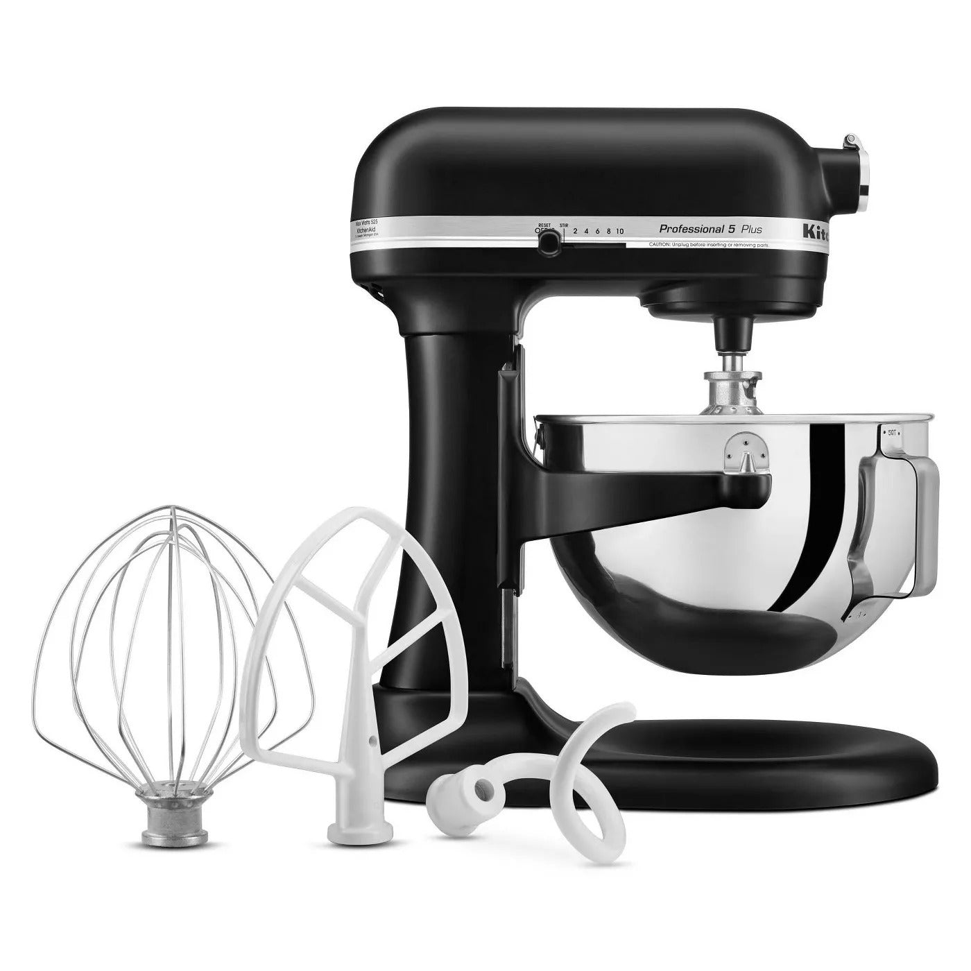 KitchenAid Pro 5 Plus Series 5-Quart Bowl-Lift Stand Mixer, 10-Speed, Matte Black KitchenAid Pro 5 Plus Series 5-Quart Bowl-Lift Stand Mixer, 10-Speed, Matte Black